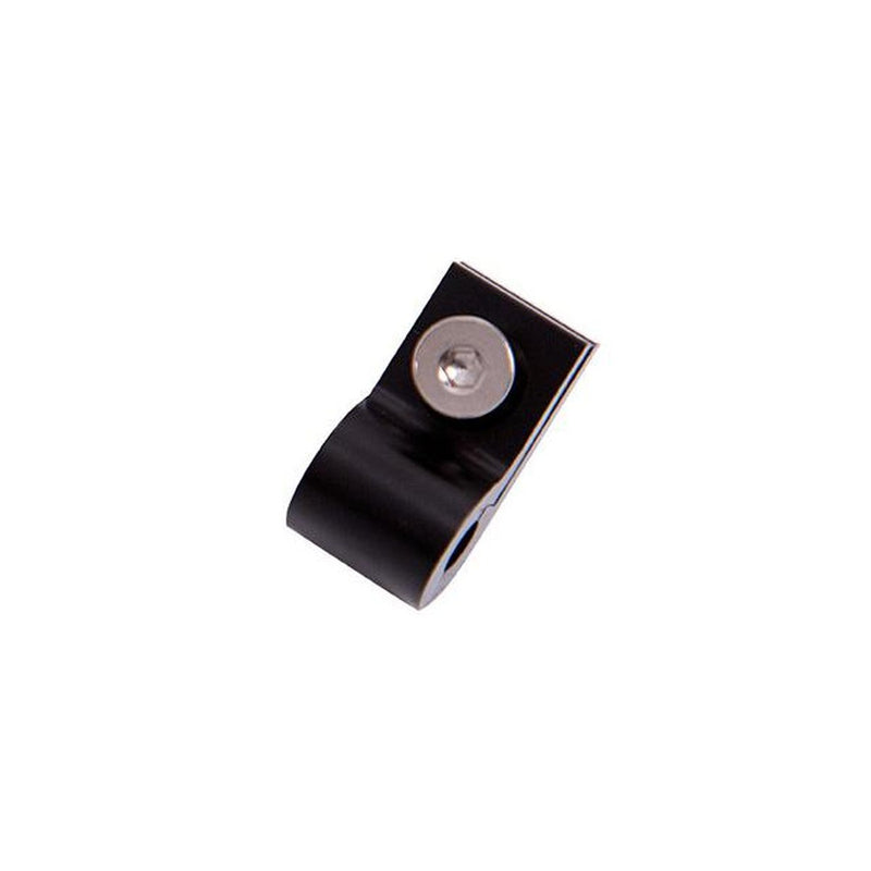 Aeroflow Billet P Style Clamp -12 Braid Black 24mm ID Or