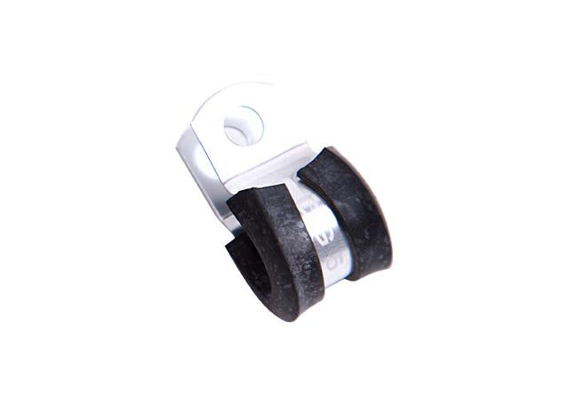 Aeroflow AF158-09S Cushioned P Clamps -9AN 5Pk Silver