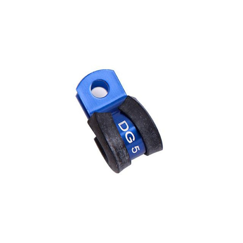 Aeroflow AF158-06 Cushioned P Clamps -6AN 10Pk Blue 9.5mm
