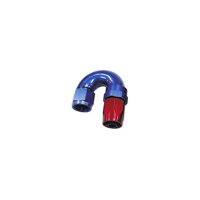 Aeroflow AF159-06 180 Deg Hose End -06AN Blue Full Flow