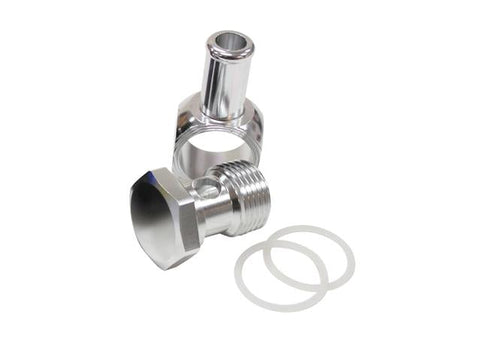 Aeroflow AF164-06S Edelbrock Carb Inlet Banjo Silver