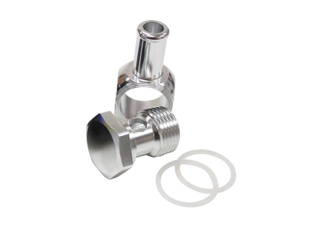 Aeroflow AF164-06S Edelbrock Carb Inlet Banjo Silver