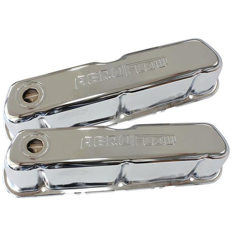 Aeroflow AF1821-5002 Valve Cover Chrome With Logo Fits