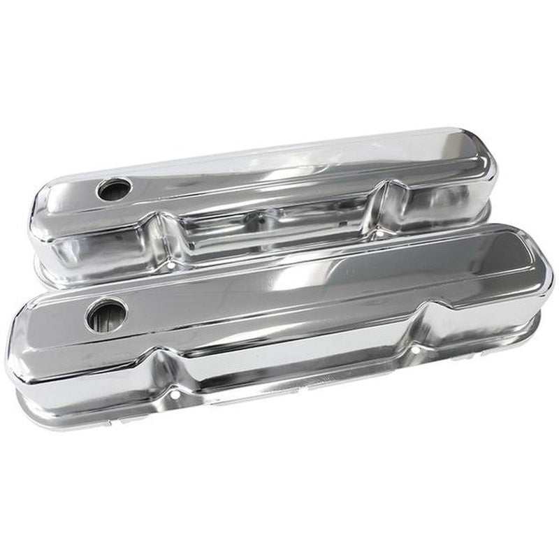 Aeroflow AF1821-5056 Valve Cover Baffled Chrome Without