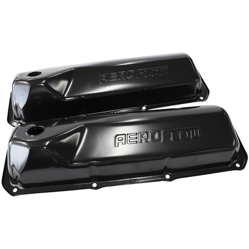 Aeroflow AF1822-5001 Valve Cover Black With Logo Fits
