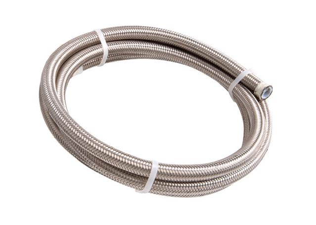 Aeroflow AF200-06-6m 200 Series Teflon Braided Hose -6AN