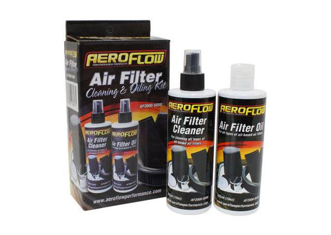 Aeroflow AF2000-5050 Air Cleaning Kit 296ml/10Oz Of Each
