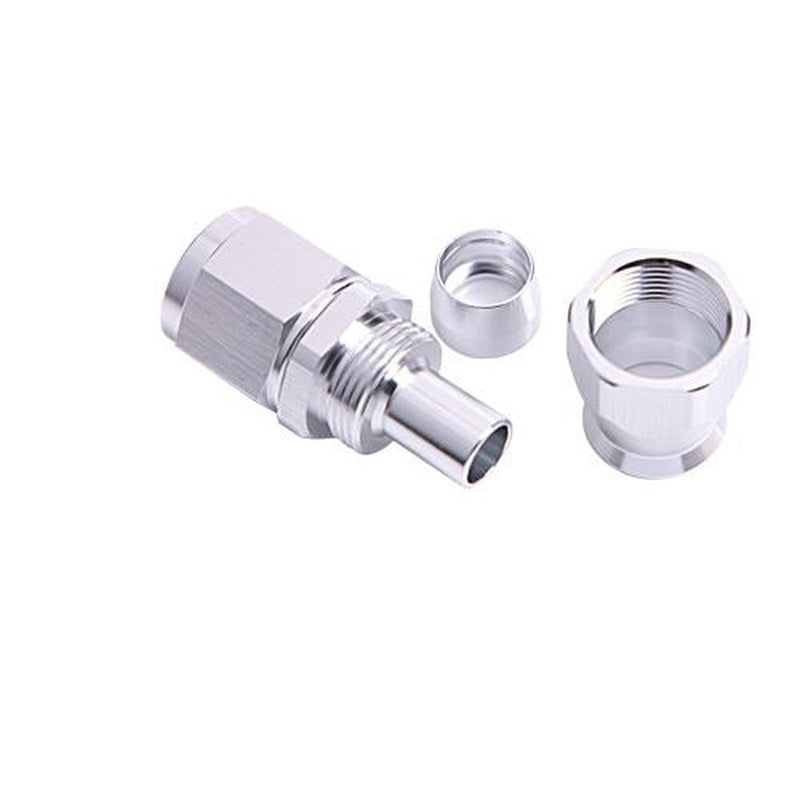 Aeroflow AF201-04-03 Stainless Straight Hose -4 Swivel To