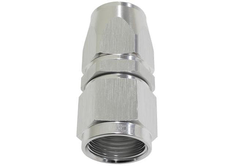 Aeroflow AF201-10DS Alloy Straight Hose End -10AN Silver