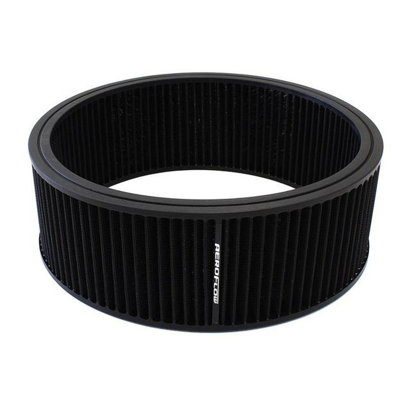 Aeroflow AF2041-3760 Round Air Filter 14" X 5" Washable