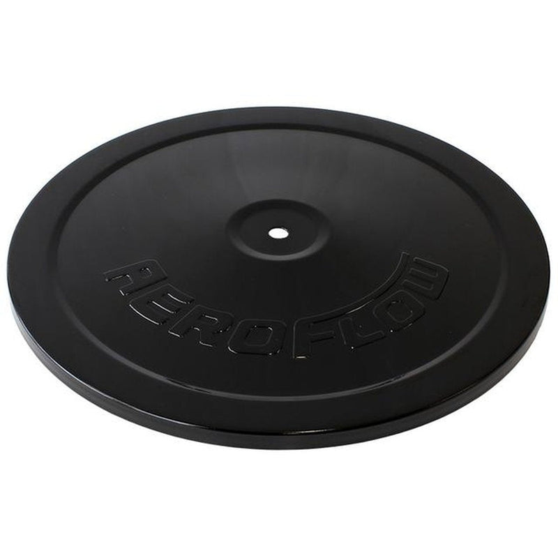Aeroflow 9" Black Steel Top Plate Only