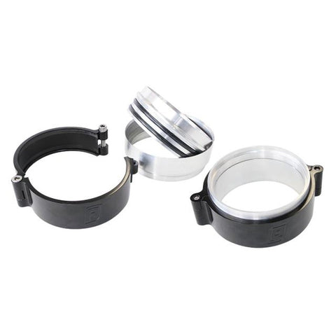 Aeroflow AF25-4000BLK 4.0" Billet Intercooler Clamp Quick