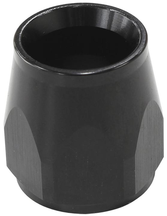 Aeroflow AF279-12DBLK Black Hose End Socket Ptfe Style