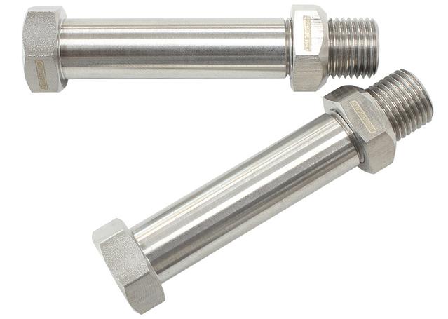 Aeroflow AF285-02 SS 2-3/8" Thru Frame With 2X M10x1.0