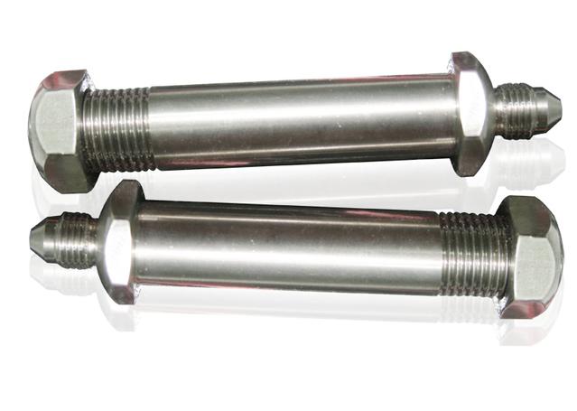 Aeroflow AF285-03 SS 2-3/8" Thru Frame Fittings X 2 1/8"