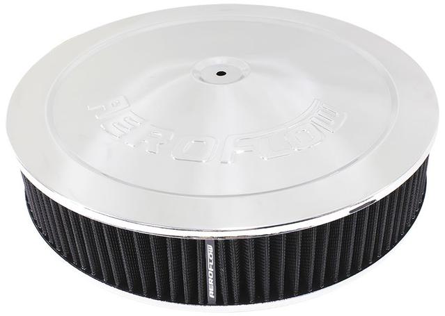 Aeroflow AF2851-1280 14" X 3" Air Cleaner Assy 5-1/8"