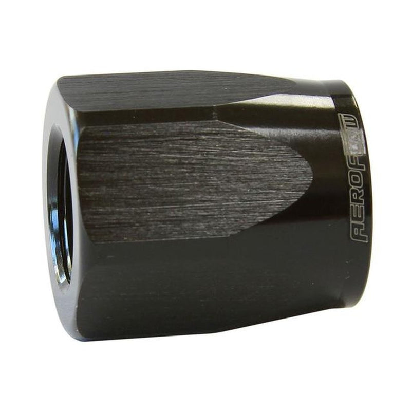 Aeroflow AF298-06DBLK Hose End Socket Alloy -6AN Black