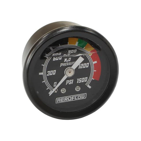 Aeroflow 1-1/2" 0-1500 PSI Nos Gauge AF30-2215