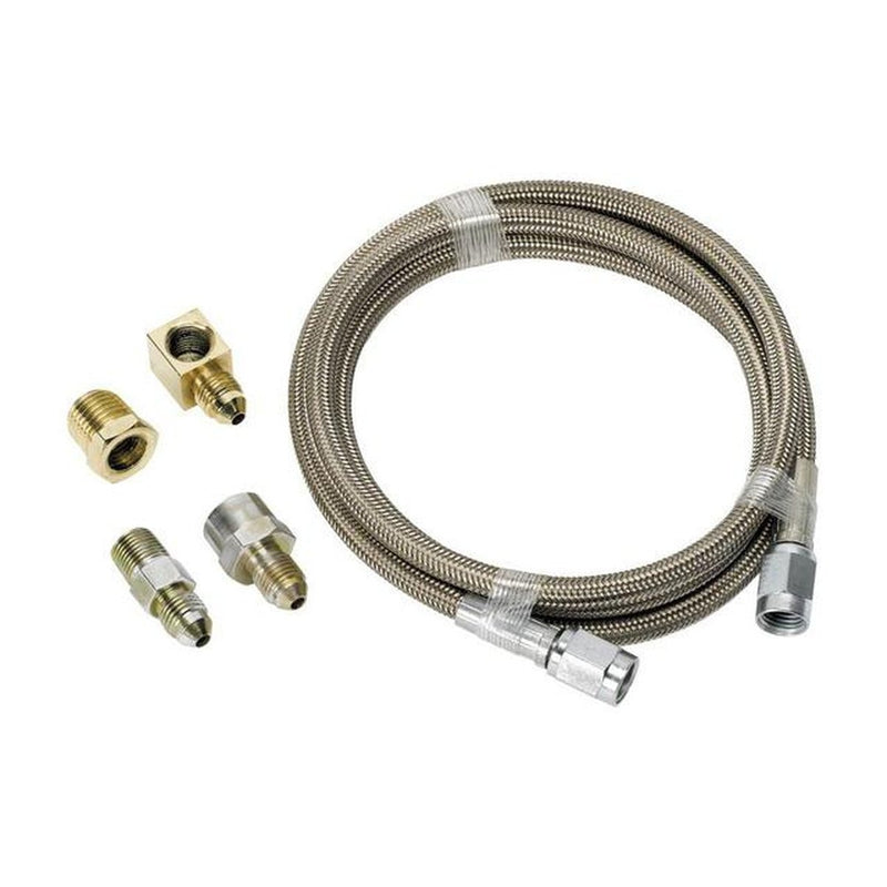 Aeroflow AF30-4003 -4AN X 3Ft Braided SS Line Kitwith