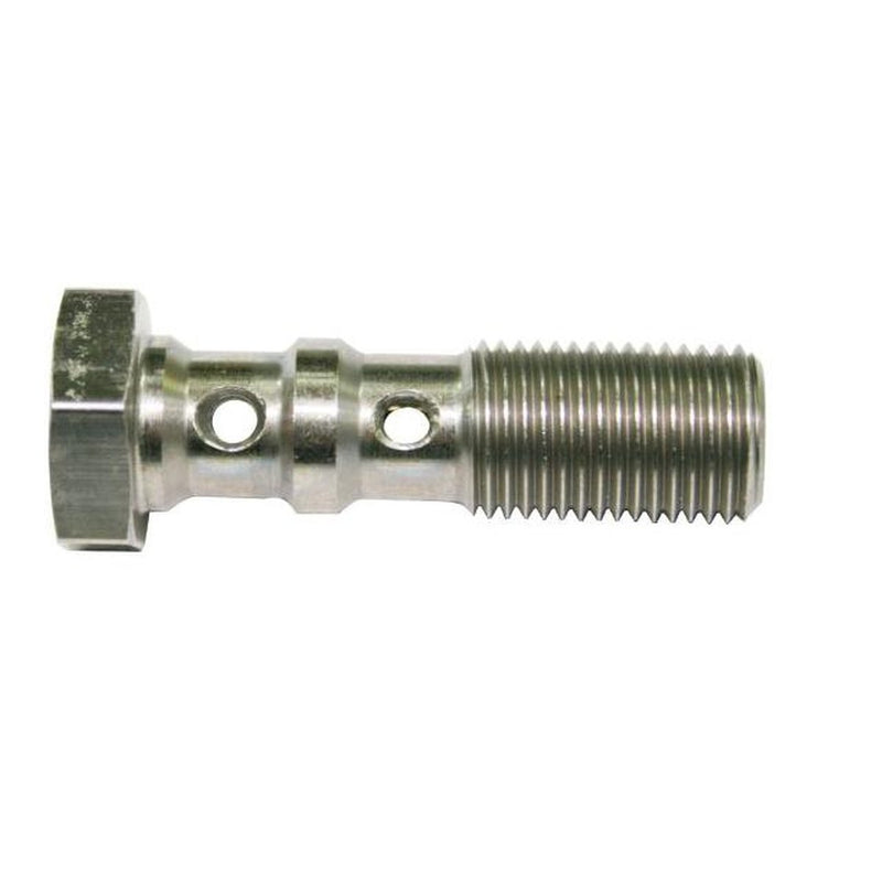 Aeroflow AF318-04 Double Banjo Bolt 7/16-24 Stainless