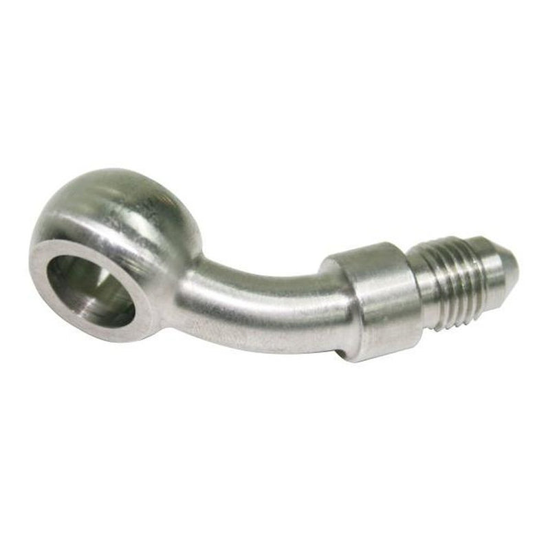 Aeroflow AF336-04 -4AN To 45Deg Banjo 12mm Stainless