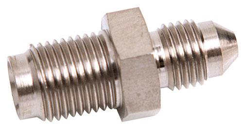 Aeroflow AF341-03 -3AN To Inverted 7/16 X 24 Stainless