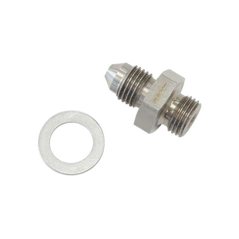 Aeroflow Wastegate Air Port Fitt -4AN To M10x1.0mm