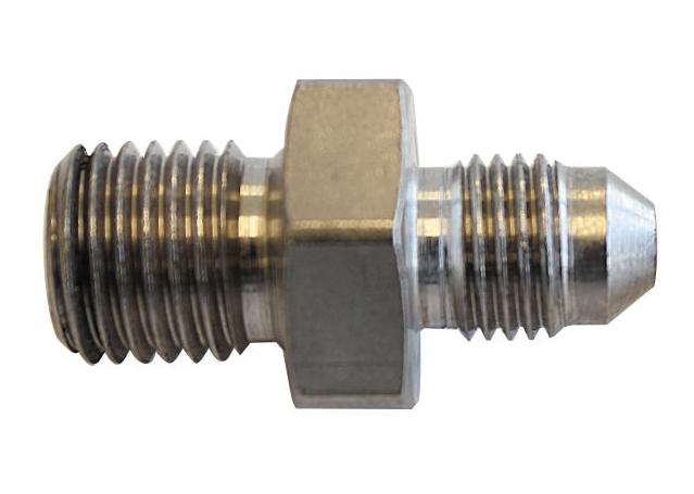 Aeroflow AF357-03 -3AN To M12 X 1.0 Dual Seat S/S Steel