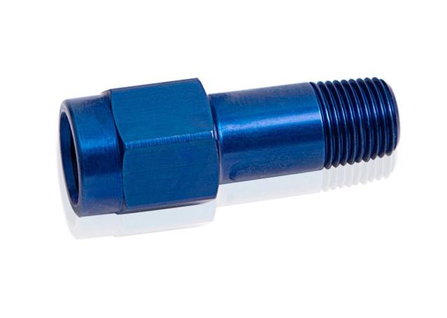 Aeroflow AF372-02 1/8" Npt Extension Blue Male To Female