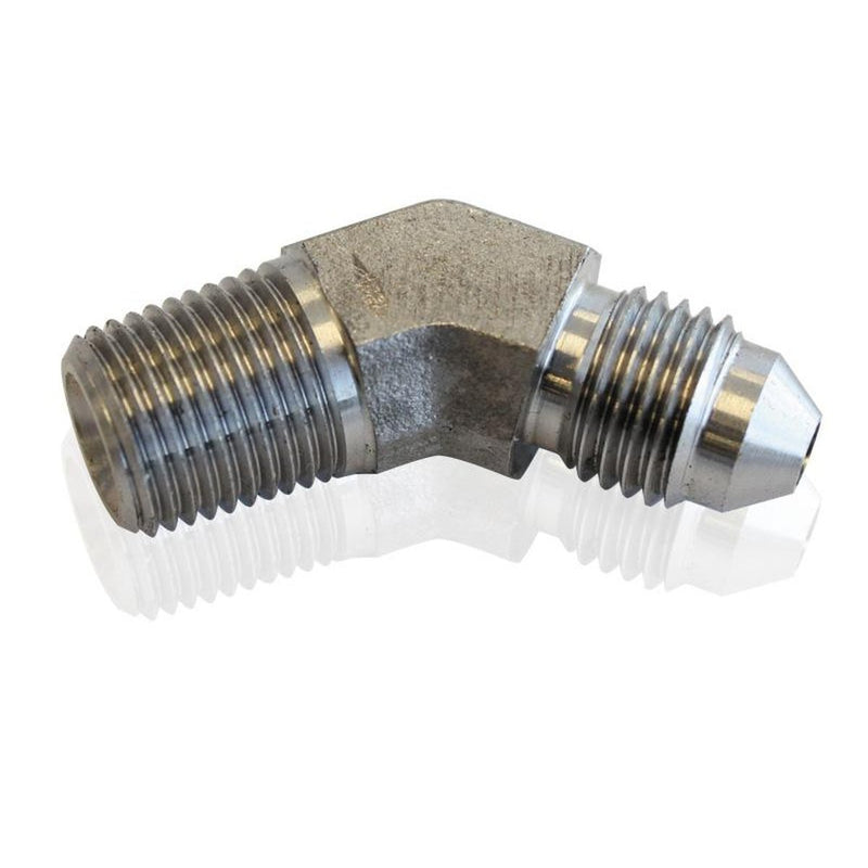 Aeroflow AF382-03 S/S 45Deg 1/8" Npt To -3an