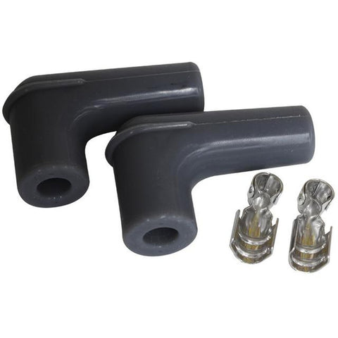 Aeroflow Spark Plug Boots & Terminals 90 Deg 2 Boots & 2