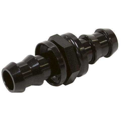Aeroflow AF410-08-06BLK -6 To -8 Push Lock Barb Joiner