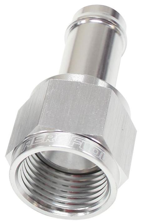 Aeroflow AF411-06-05S Female -6AN To 5/16" Barb Silver