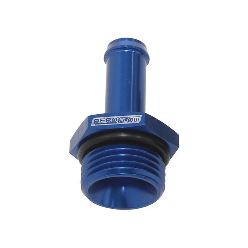 Aeroflow -8ORB To 5/16" Push On Barb Blue