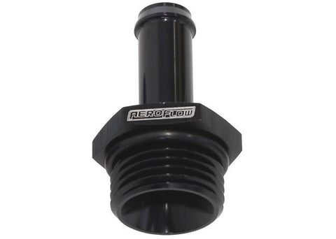 Aeroflow AF414-06-04BLK -6ORB To 1/4" Push On Barb Black