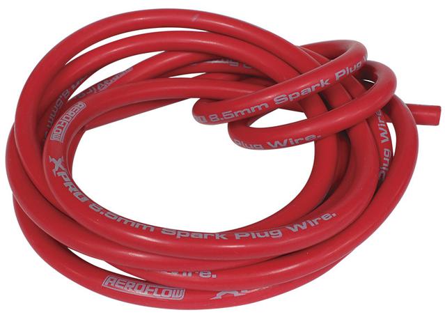 Aeroflow Ignition Wire 5 Metre Red Spirol Core