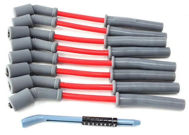 Aeroflow Ignition Leadset Red Fits Holden Ls1
