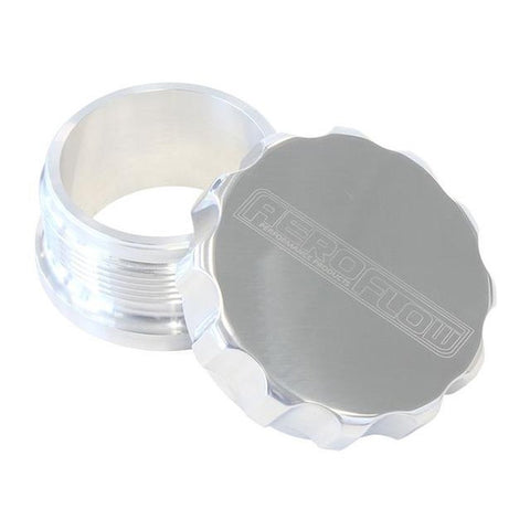 Aeroflow AF460-40P 2-1/2" Alum Weld Bung And Cap Raw Weld