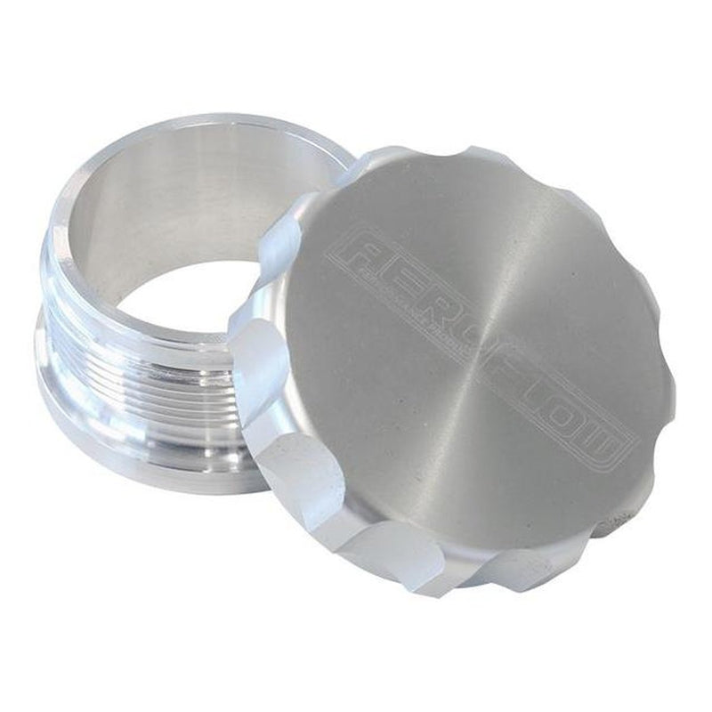 Aeroflow AF460-48S 3" Alum Weld Bung And Cap Raw Weld On