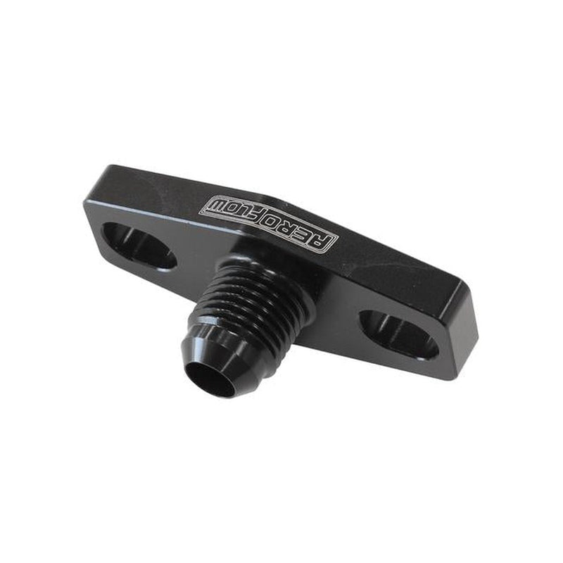 Aeroflow Turbo Oil Feed Adapter -6AN 38-44mm Hole Centres