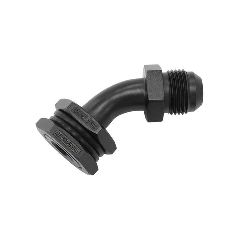 Aeroflow Turbo Drain Adapter Male -10AN 45Degree