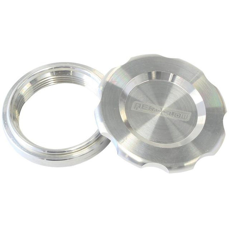 Aeroflow AF465-32 2" Weld Bung And Raw Cap Low Profile