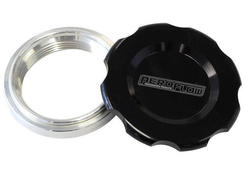 Aeroflow AF465-24BLK 1.5" Weld Bung And Black Cap Low