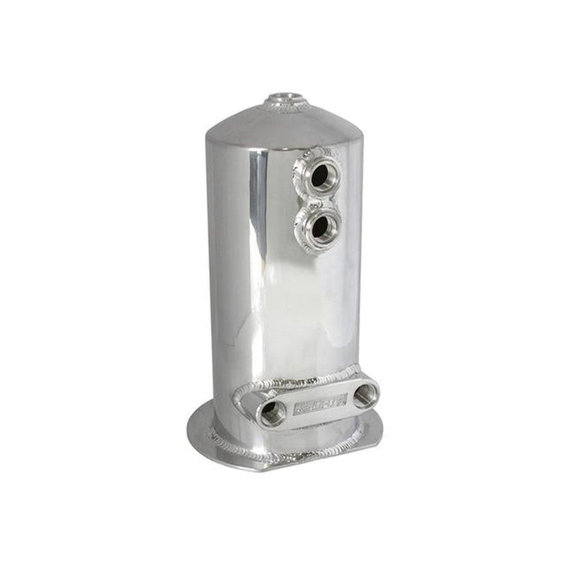 Aeroflow AF49-1024 Surge Tank 2.5L Spun Alloy Dual Feed