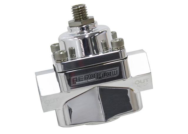 Aeroflow AF49-3001P Red Style Regulator 1-4 PSI