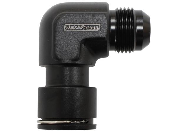 Aeroflow LSA Supercharger Water Fitting 90 AF50-1010