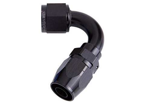 Aeroflow AF504-10BLK Alloy 120 Deg Hose End -10AN Black