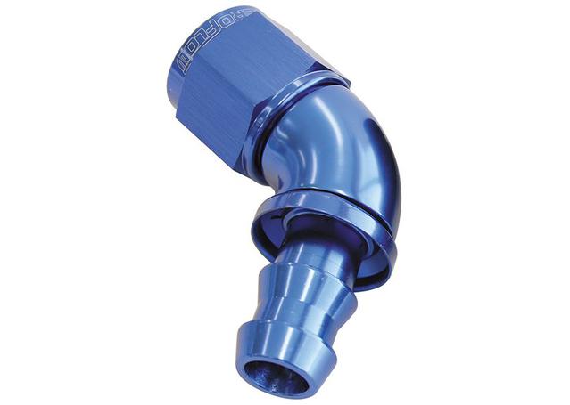 Aeroflow AF518-10 -10AN 60 Blue Full Flow Push Lock