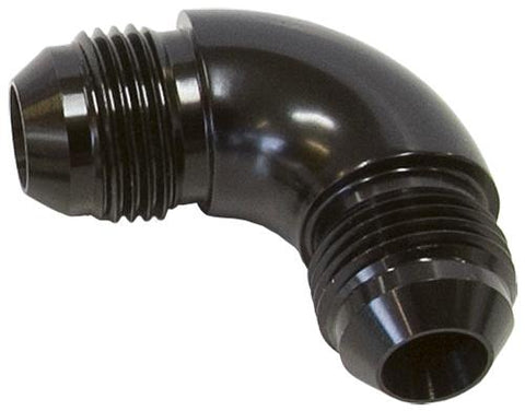 Aeroflow AF521-10BLK -10AN 90 Deg Male Flare Union Black