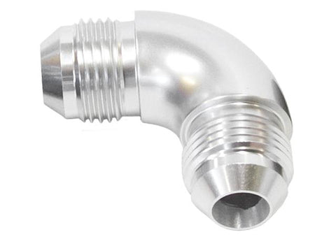 Aeroflow AF521-06S -6AN 90 Deg Male Flare Union Silver